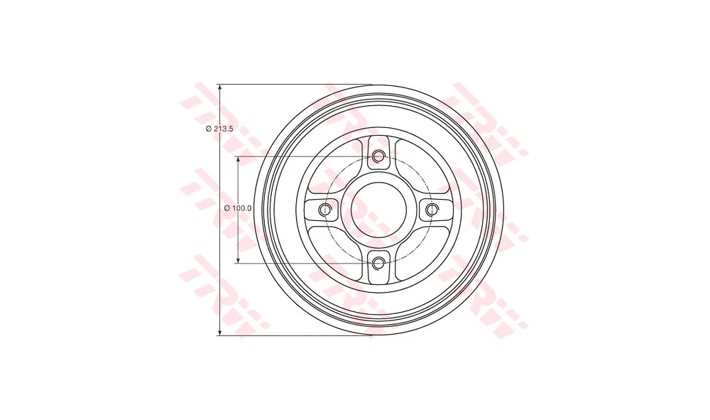 Bremsetrommel - DB4214MR - (Vector) v:2669297