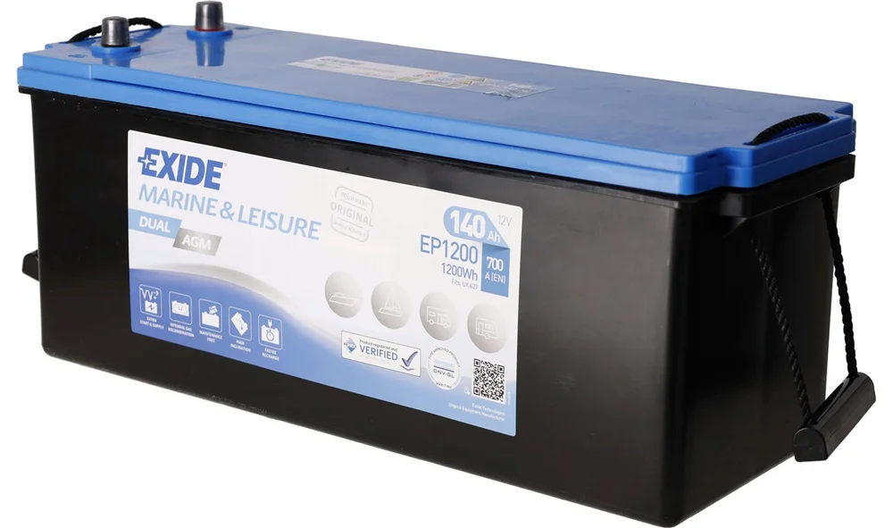 Exide EP1200 Dual AGM 140 AH 12V v:2674236
