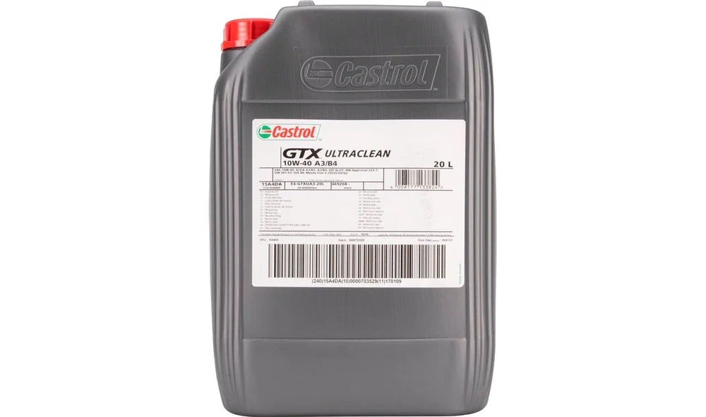 Castrol GTX Ultraclean 10W\/40 A3\/B4 20L v:5429535