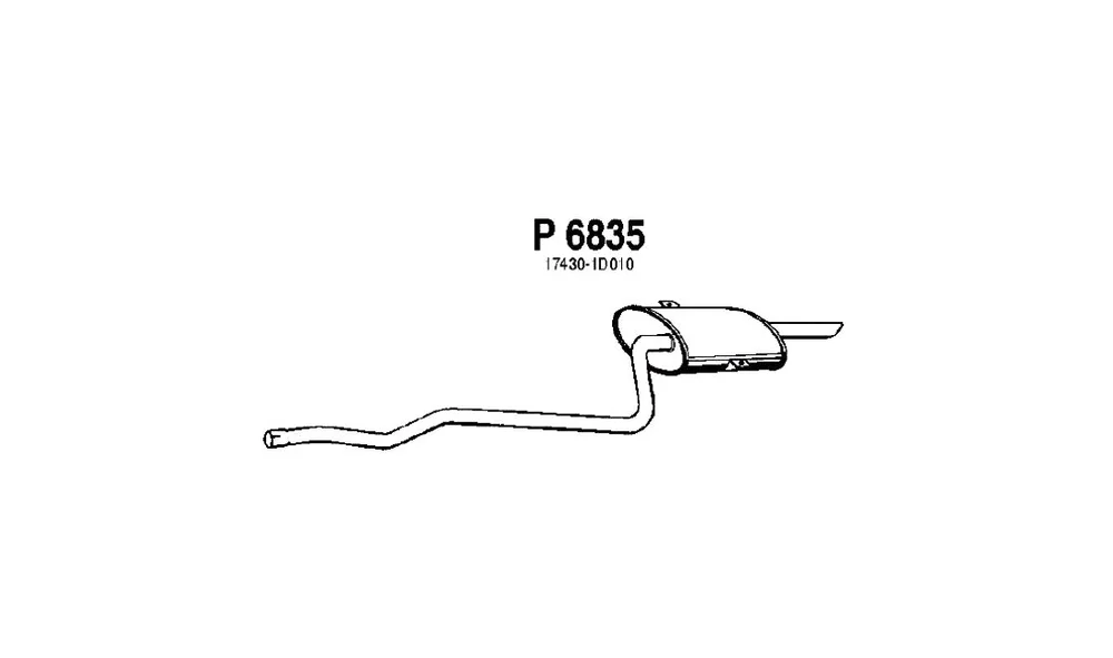 Bakre Lydpotte - P6835 - (Fenno) v:2992273
