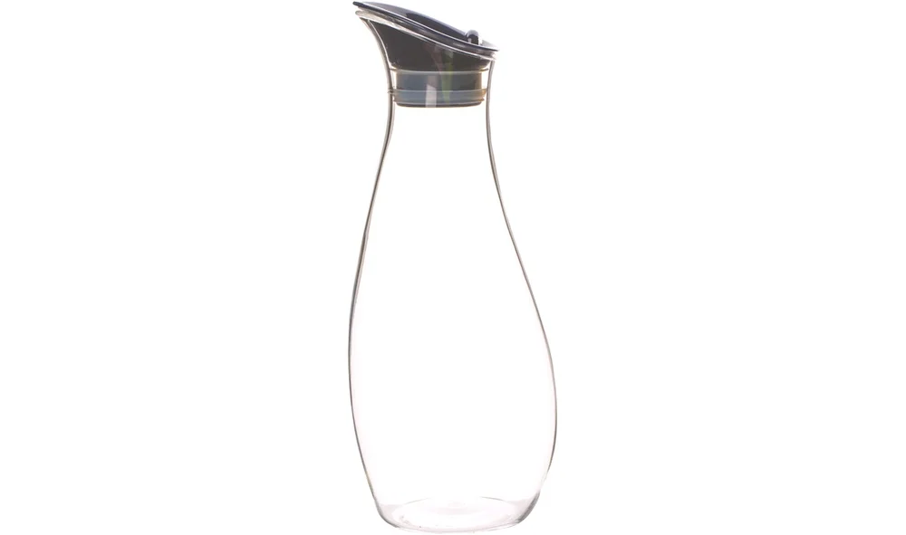 Karaffel klar plast m lokk, 1 l GIMEX v:788393 Karaffel klar plast m lokk, 1 l GIMEX v:788393