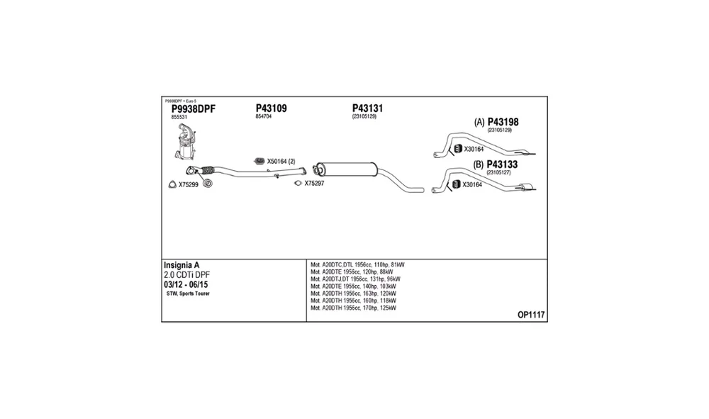 Avgassanlegg – OP1117 – (Fenno) v:5275845