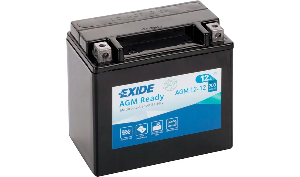 Exide batteri 12V-12Ah, XRV750 AT 93-03 v:626908