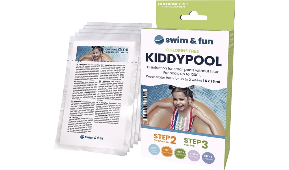 Kiddy Pool desinfeksjon uten klor v:1088361