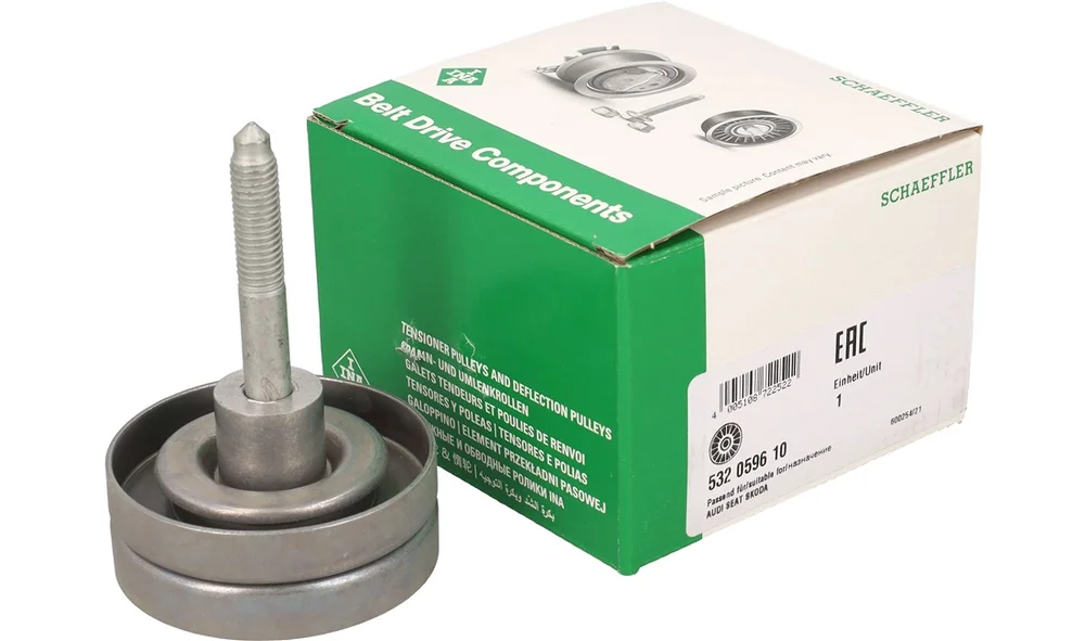 Løpehjul, Vifterem - 532 0596 10 - (INA) v:410170