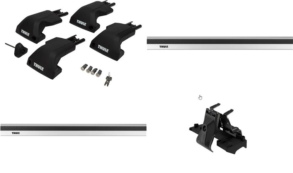 Tagbøjler, Thule WingBar Edge Grå v:9755395 Tagbøjler, Thule WingBar Edge Grå v:9755395