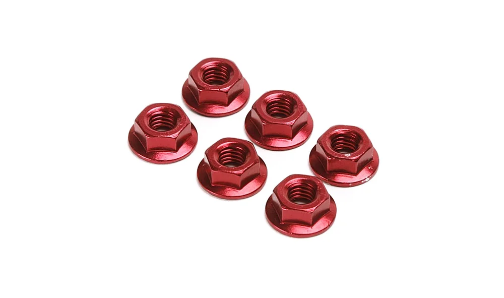 Muttersett 6mm rød 6 stk v:2832146 Muttersett 6mm rød 6 stk v:2832146