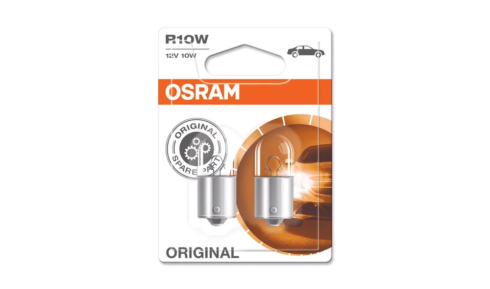 Pæresett, R10W BA15s 12V-10W OSRAM v:1916546