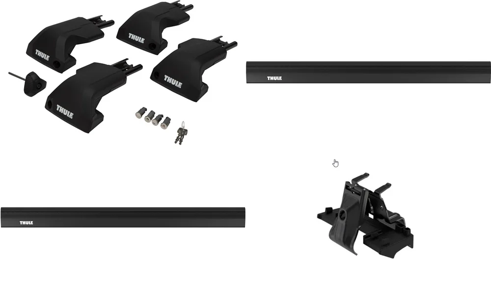 Tagbøjler, Thule WingBar Edge Sort v:4595831 Tagbøjler, Thule WingBar Edge Sort v:4595831