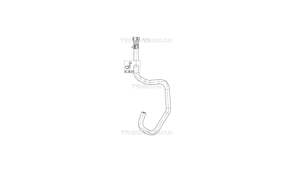 Hydraulikkslange, styring 8516 16049 (Tr v:5633169 Hydraulikkslange, styring 8516 16049 (Tr v:5633169