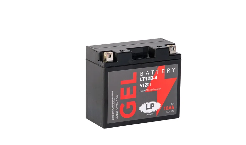 Batteri 12V-10Ah GT12B-4, Gel v:4337801