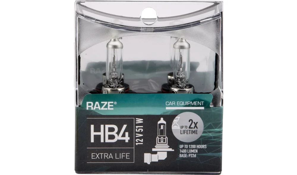 EXTRA LIFE pæresett HB4 RAZE v:1495589