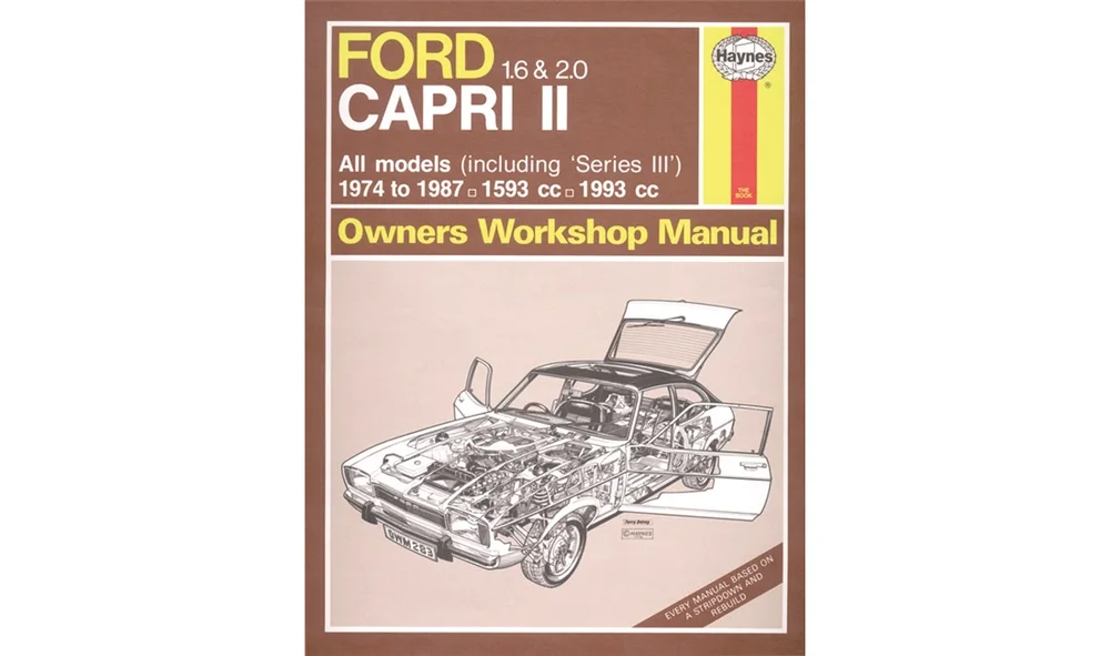 Rephåndbok Capri II+III 2\/74-4\/87 v:7860724