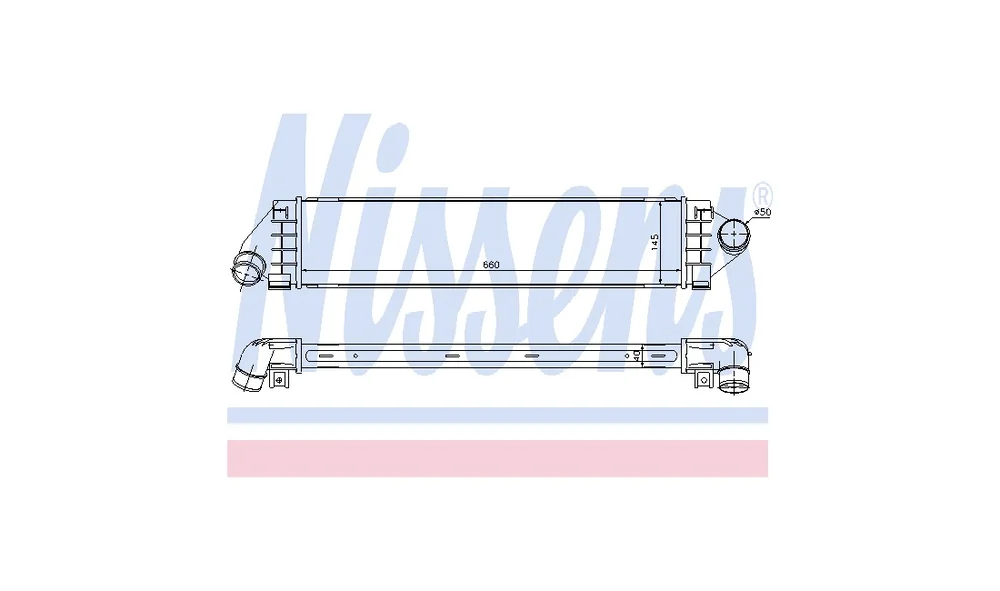 Intercooler 96560 ** FIRST FIT ** (Nisse v:1707741