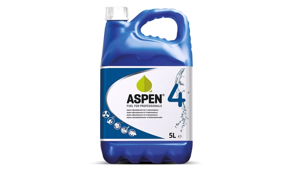 Aspen 4 alkylatbensin, 4-takt, 5 liter v:5759649 Aspen 4 alkylatbensin, 4-takt, 5 liter v:5759649