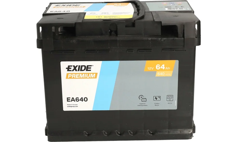 Batteri - EA640 - PREMIUM * - (Exide) v:4915580