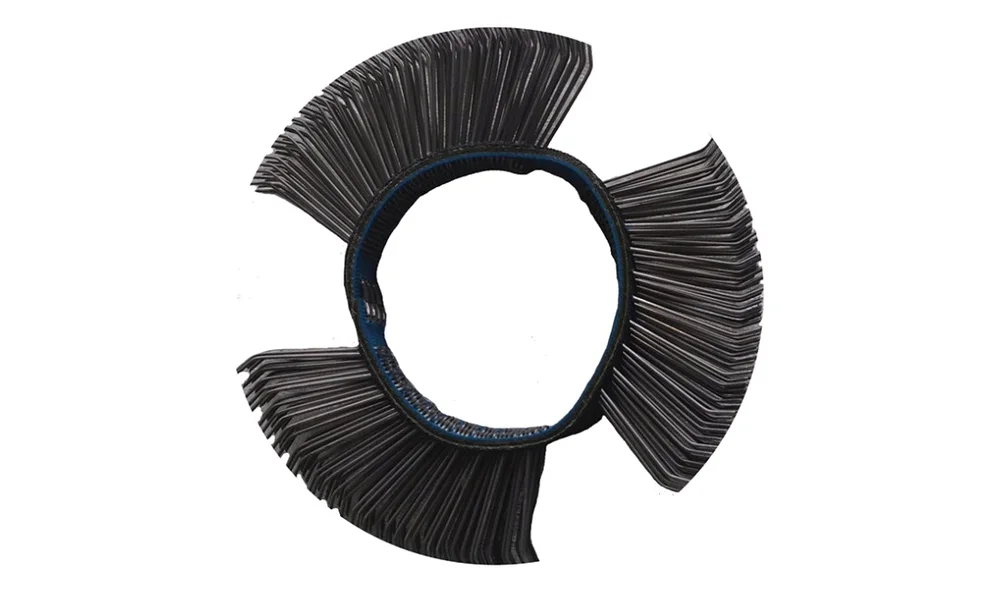 Stålbørstehjul 103x23x0,7mm buet nåle v:5465092