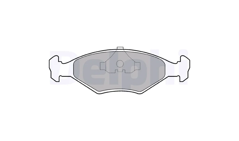 Bremsekloss Sett - LP677 - (Delphi) v:5832439