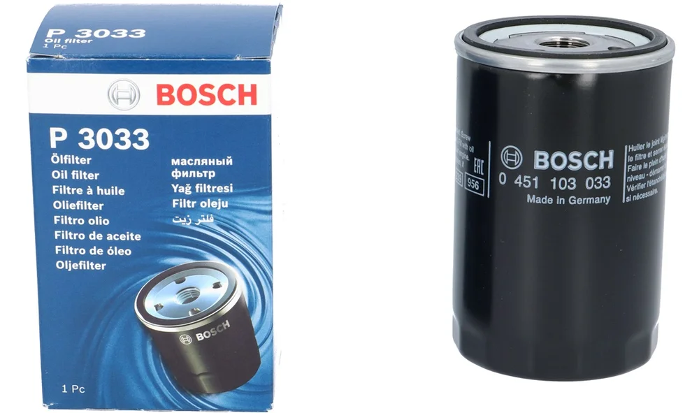 Oljefilter – 0 451 103 033 – (BOSCH) v:8429048 Oljefilter – 0 451 103 033 – (BOSCH) v:8429048