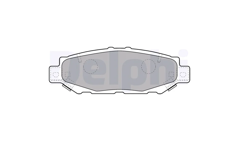 Bremsekloss Sett – LP1508 – (Delphi) v:2037861