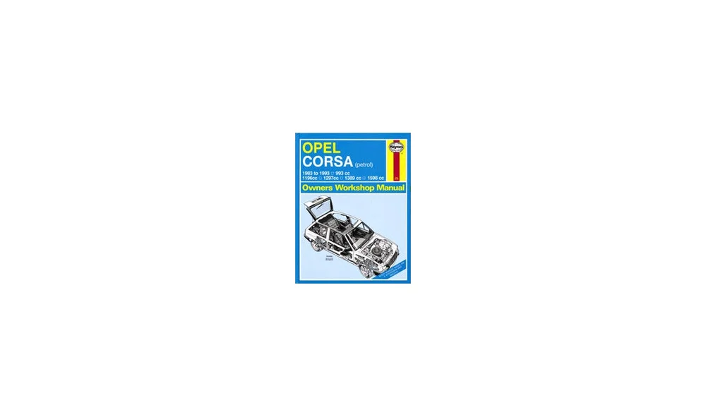Rephåndbok Corsa A 1,0-1,6 9\/82-3\/93 v:8523120