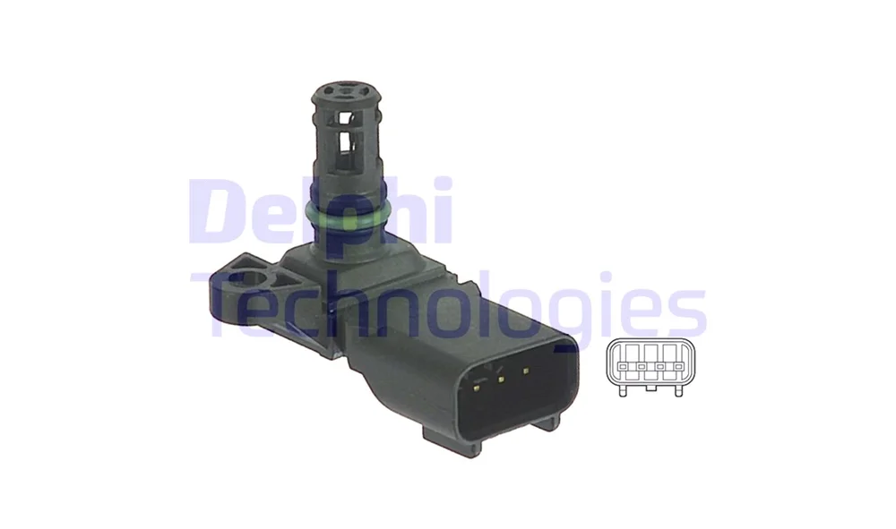Sensor, Sugerørtrykk PS10125 (Delphi) v:6794117