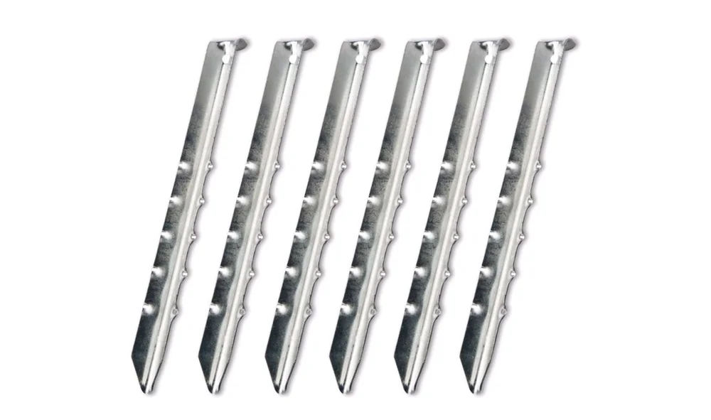 Teltplugg Camp+nature Flat St23 cm 6 stk v:9584016 Teltplugg Camp+nature Flat St23 cm 6 stk v:9584016