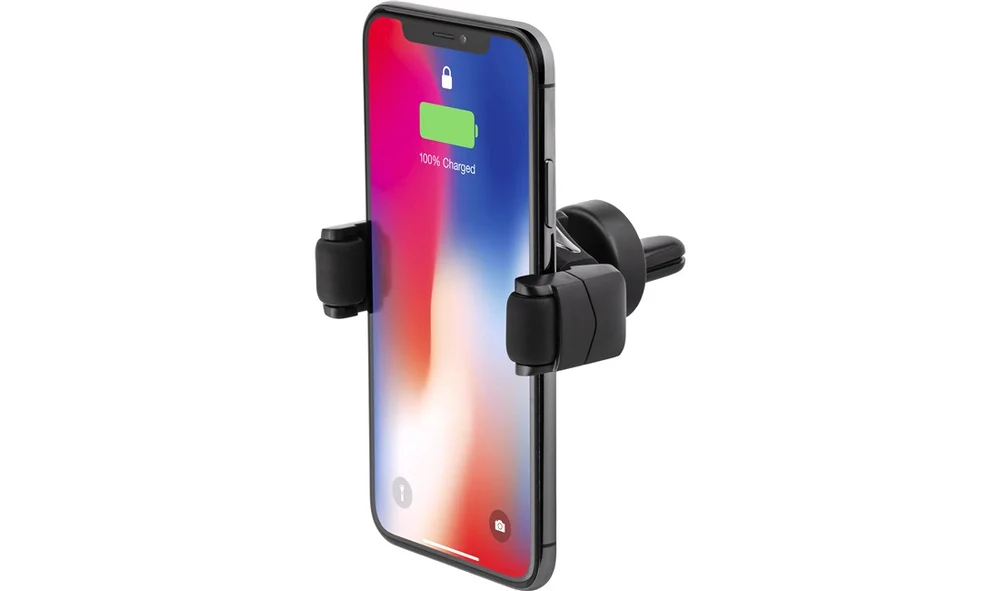 Trådløs lader+holder til luftekanal MINI v:3381162 Trådløs lader+holder til luftekanal MINI v:3381162