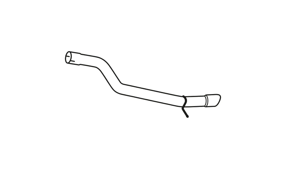 Eksosrør - P72035 - (Fenno) v:5829594