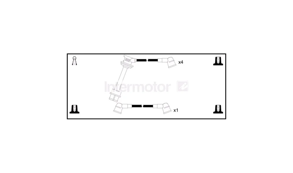 Tennplugg Kabelsett 73413 (Intermotor) v:1717499 Tennplugg Kabelsett 73413 (Intermotor) v:1717499