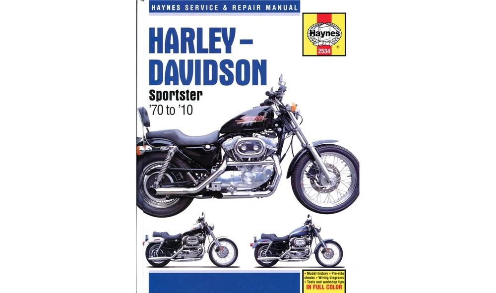 Verkstedhåndbok, Harley Sportster 70-10 v:2975845 Verkstedhåndbok, Harley Sportster 70-10 v:2975845
