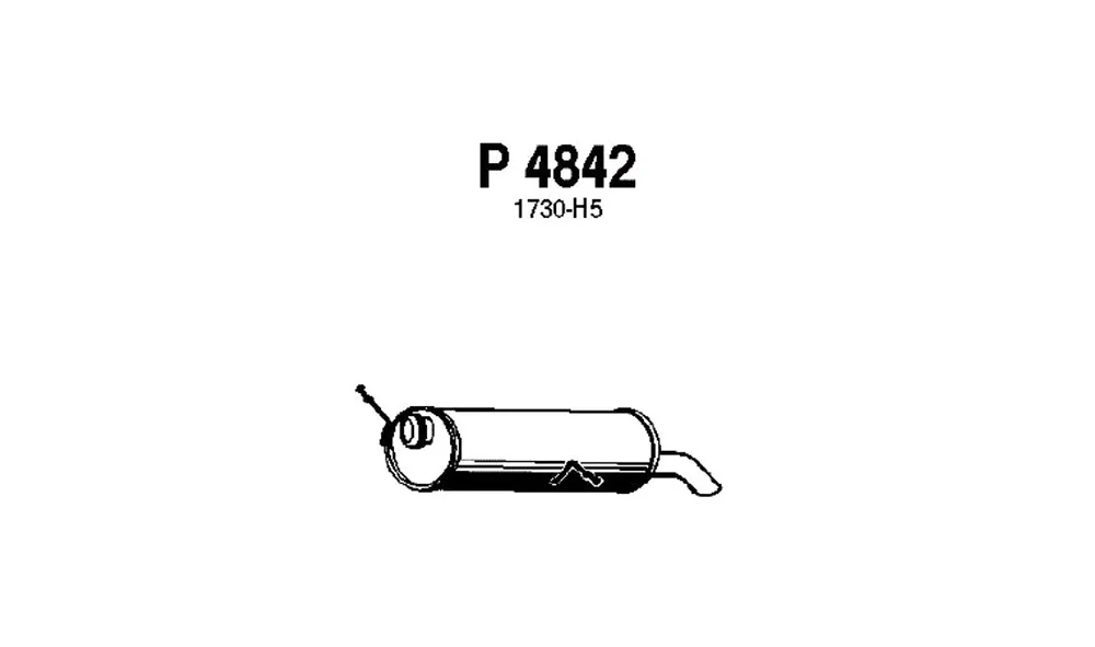 Bakre Lydpotte - P4842 - (Fenno) v:2284067