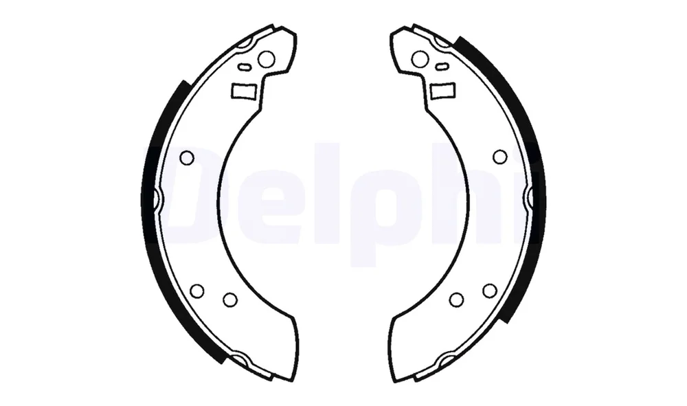 Bremsesko Sett - LS1232 - (Delphi) v:4188986