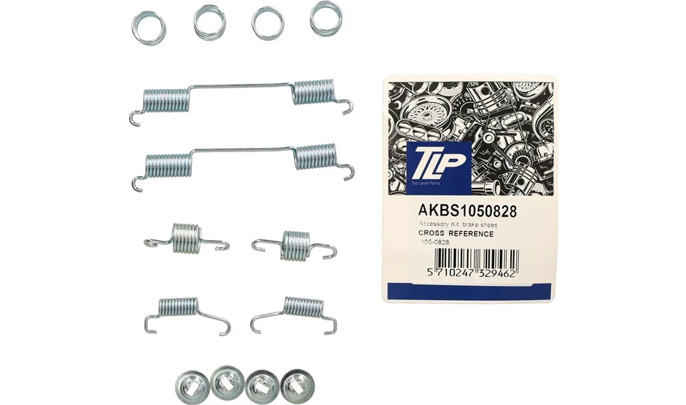 Tilbehørsett, Bremsesko 105-0828 (TLP) v:2934745