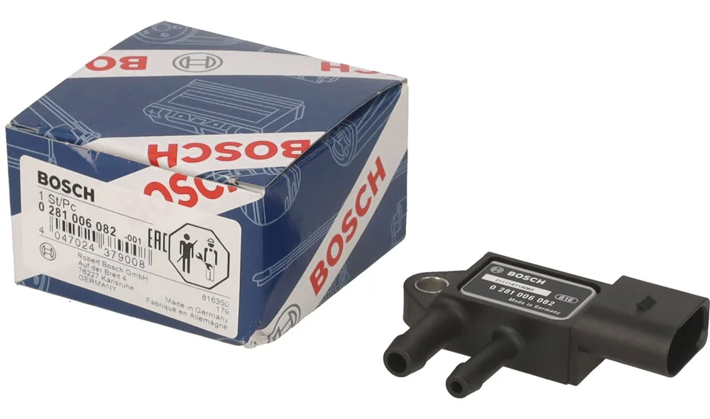 Sensor, Avgasstrykk 0 281 006 082 (BOSCH v:5600427 Sensor, Avgasstrykk 0 281 006 082 (BOSCH v:5600427