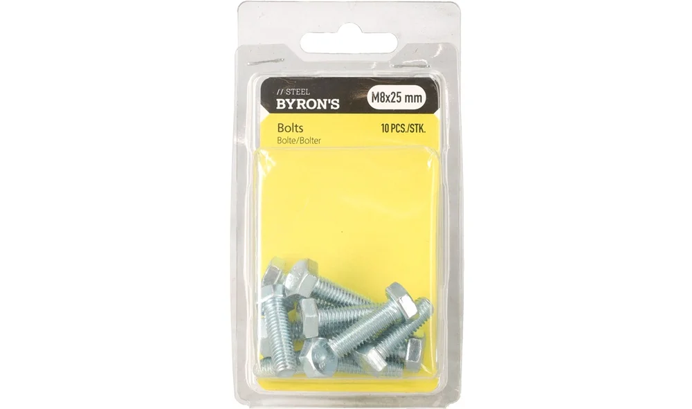 Bolte M8x25 mm – 10 stk v:2888284 Bolte M8x25 mm – 10 stk v:2888284