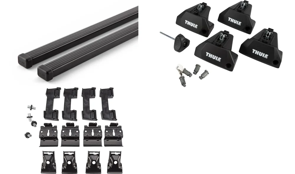 Takstativ, Thule SquareBar EVO Sort v:1240769 Takstativ, Thule SquareBar EVO Sort v:1240769