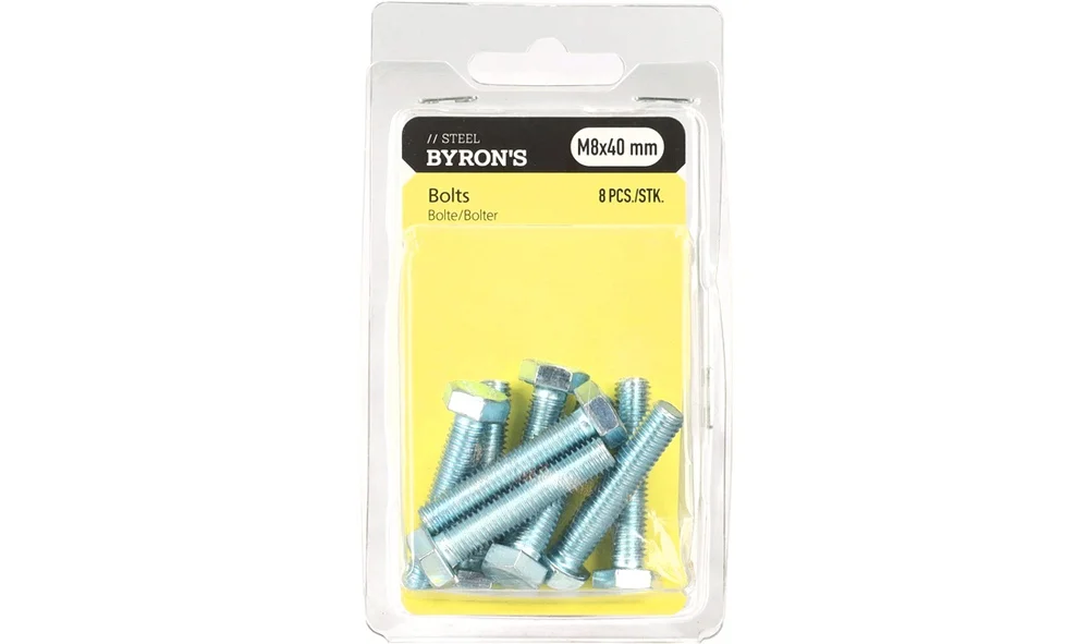 Bolte M8x40 mm – 8 stk v:2118815 Bolte M8x40 mm – 8 stk v:2118815
