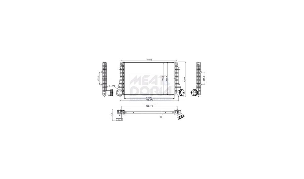 Intercooler – 995297 – (Meat & Doria) v:738909 Intercooler – 995297 – (Meat & Doria) v:738909