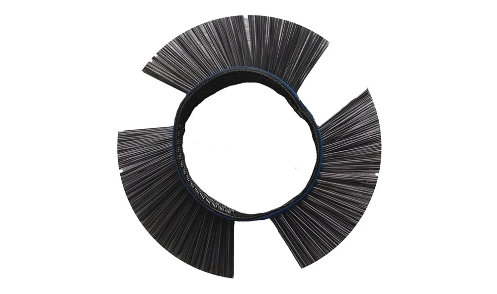 Stålbørstehjul 103x23x0,5mm buet nåle v:5181169