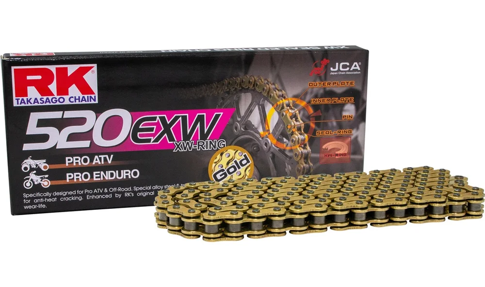 Kjede MX GB520EXW Gull XW-ring 138 ledd v:1884549