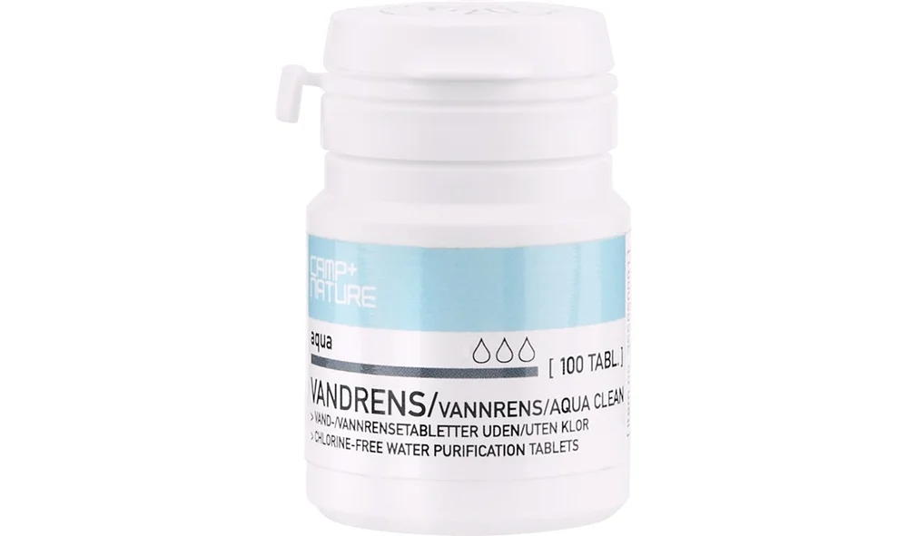 Vannrens Aqua Clean f\/drikkevann,tablett v:9305844