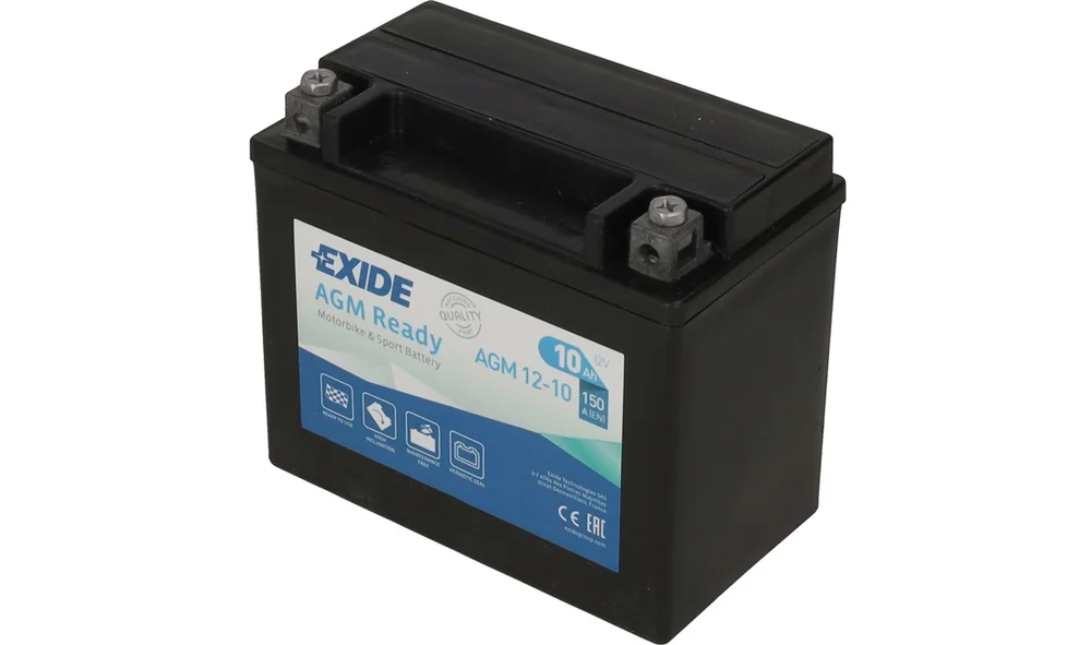 Exide batteri 12V-10Ah, Atl 125 03-13 v:7710872