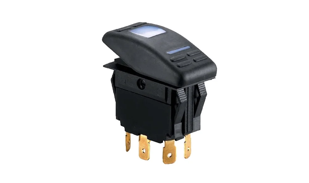 Kontakt 3 poler med LED on – off 12V max v:5558176