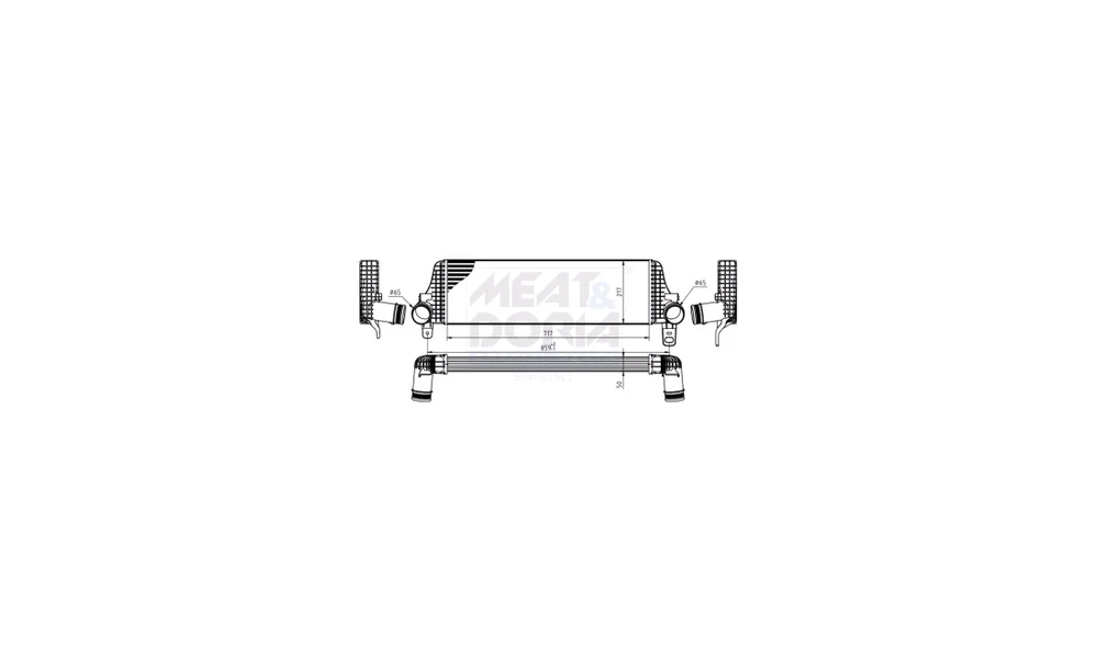 Intercooler – 995245 – (Meat & Doria) v:9848667 Intercooler – 995245 – (Meat & Doria) v:9848667