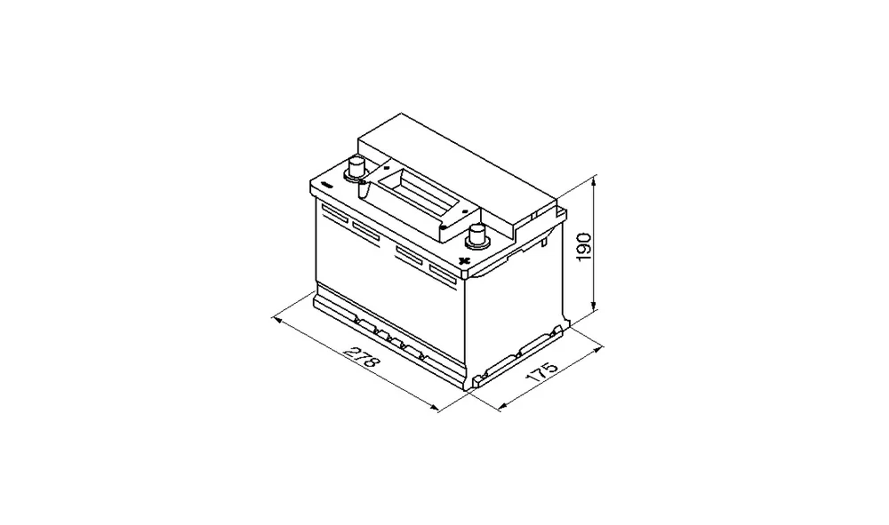 Batteri – 0 092 S30 080 – S3 – (BOSCH) v:5832768