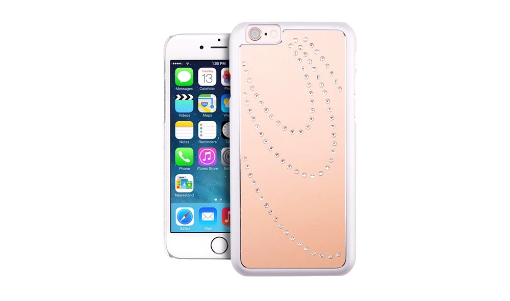 Cover Golden with rhinestone iPhone 6\/6S v:9467917