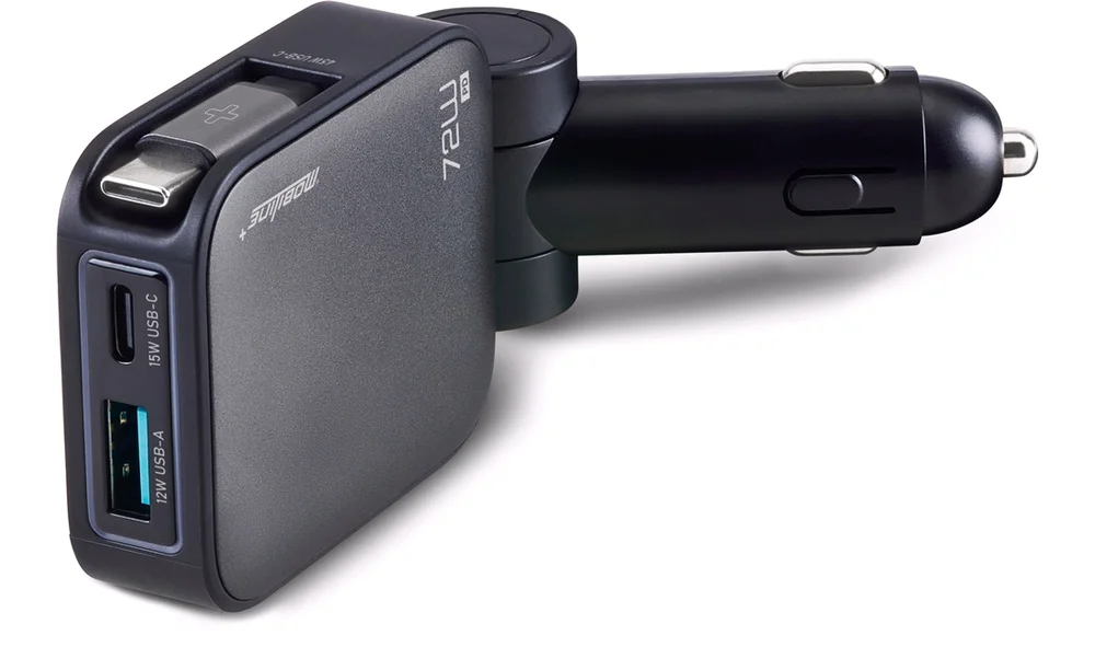 12\/24V Multibiladapter USB-A\/C\/kabel 72W v:694877 12\/24V Multibiladapter USB-A\/C\/kabel 72W v:694877