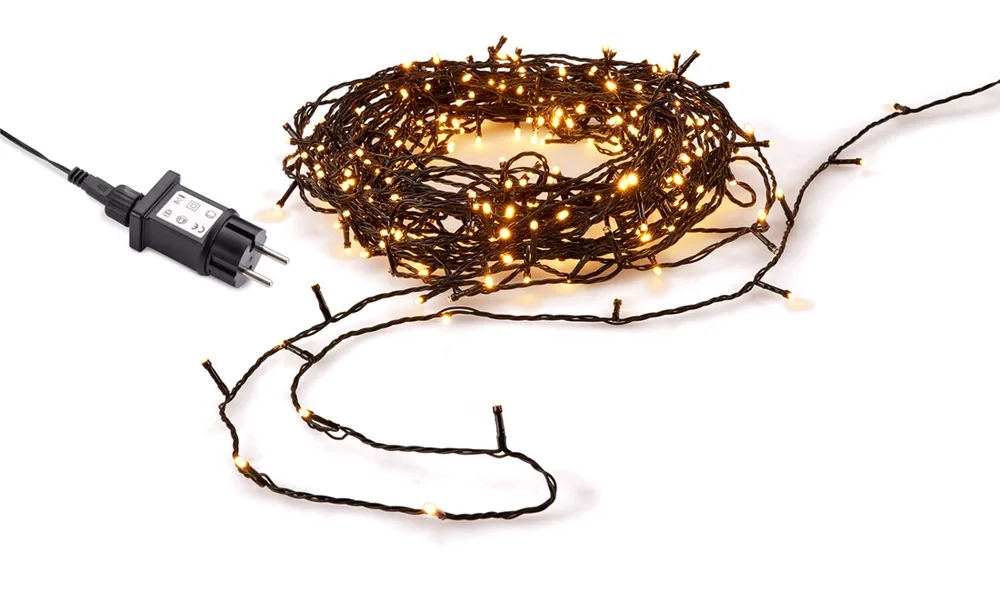 Lyslenke 400 LED varmhvit 39,9+5 m v:7091105