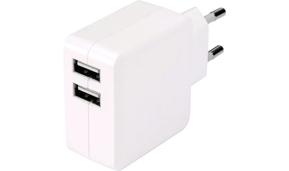 100-240V 2xUSB ladeadapter 24A + 24A v:3558422
